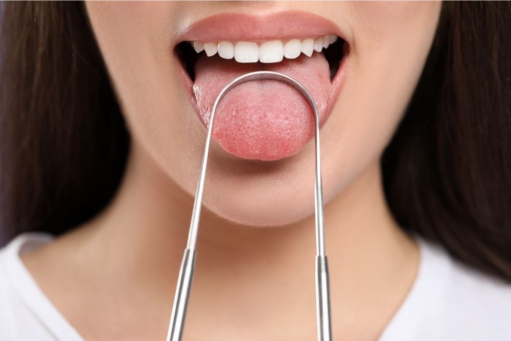 Limpiador de lengua / Ester Rodríguez Clínica Dental